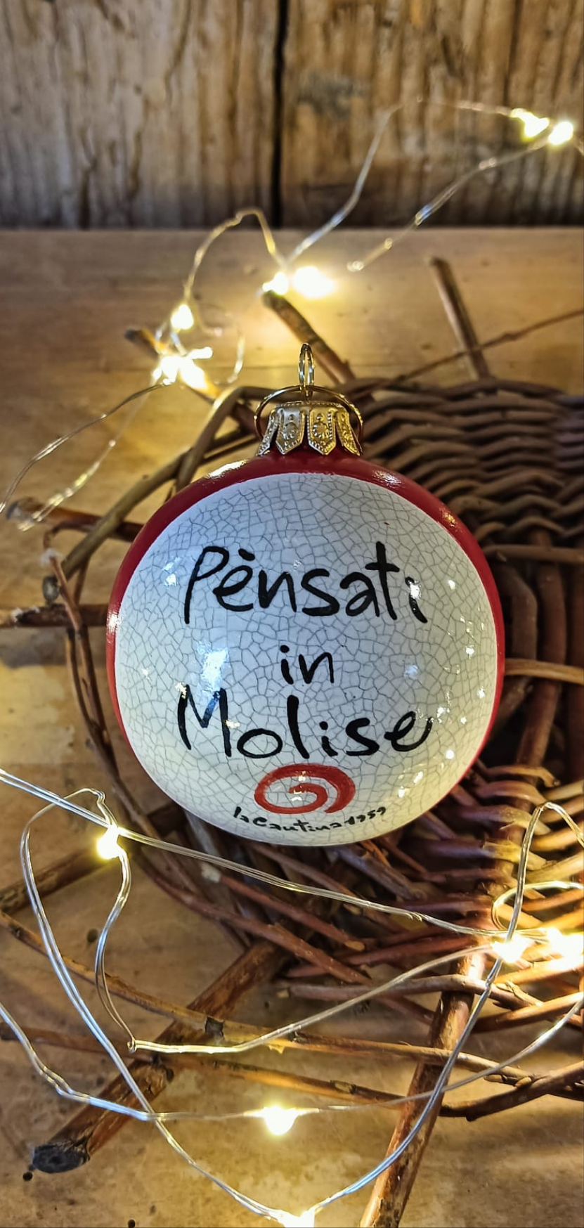 Pallina di Natale - "Pensati in Molise"