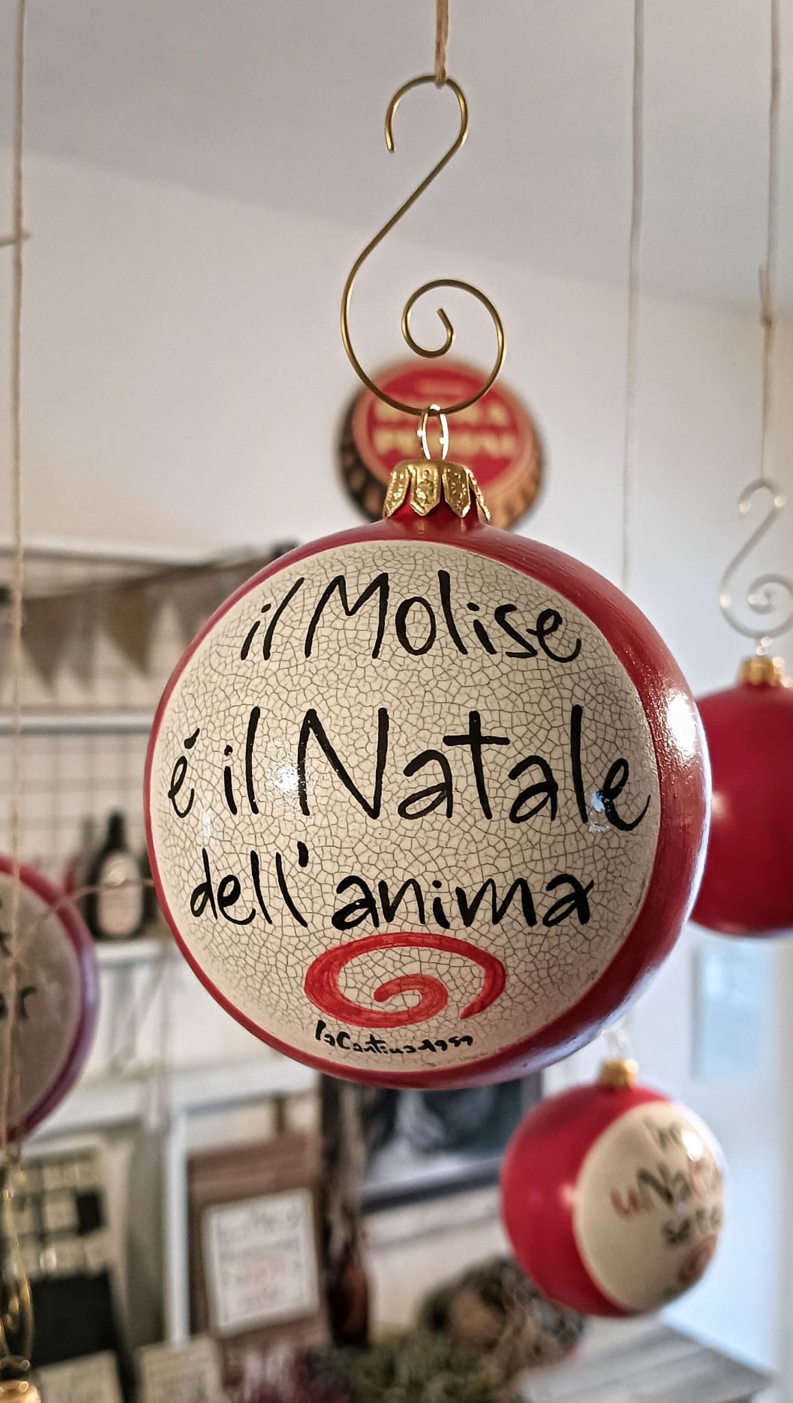 Palla di Natale - "Il Molise è il Natale dell'anima"