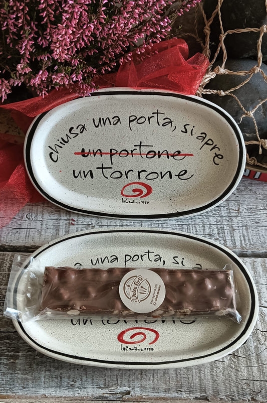 Vassoio con torrone