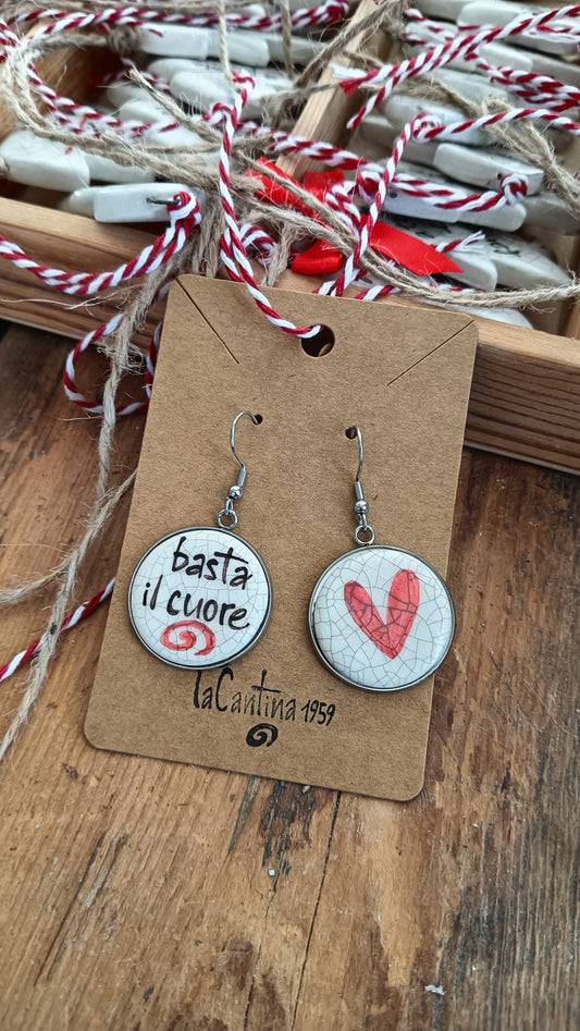 Orecchini - Basta il cuore